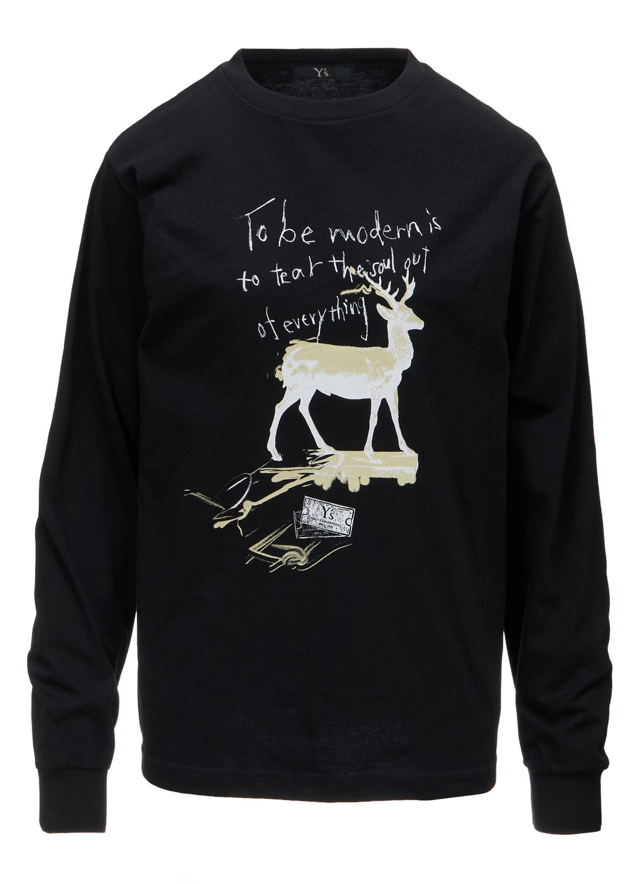 6.5 OZ JERSEY DEER PRINT T-SHIRT