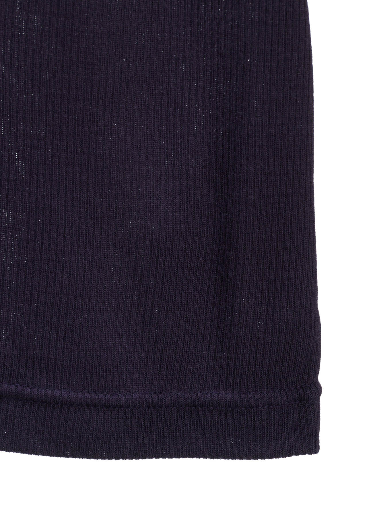DOT PRINT TULLE ROUND NECK CARDIGAN