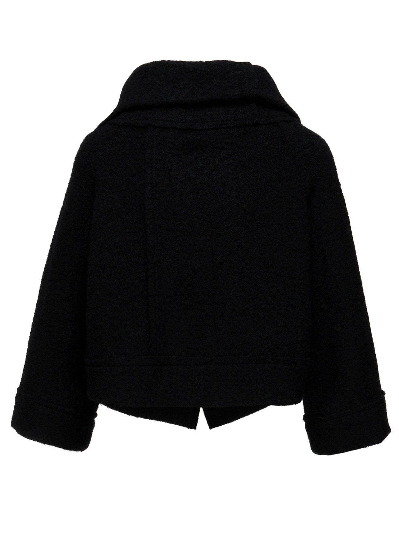 WOOL BLEND BOUCLÉ 3-BUTTON JACKET – THE SHOP YOHJI YAMAMOTO