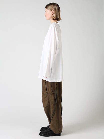 JERSEY RELAXED LONG SLEEVE T-SHIRT