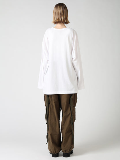 JERSEY RELAXED LONG SLEEVE T-SHIRT