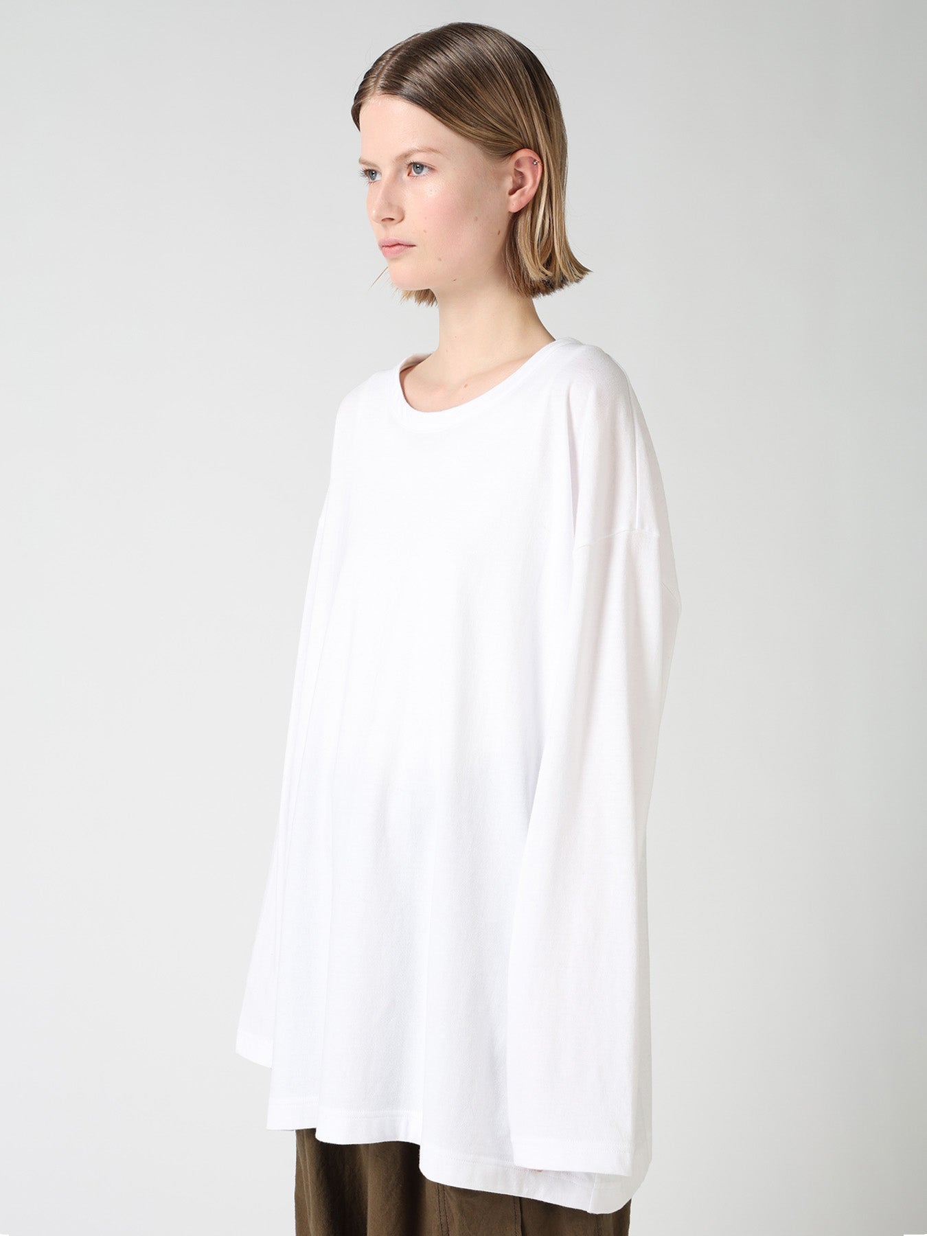 JERSEY RELAXED LONG SLEEVE T-SHIRT