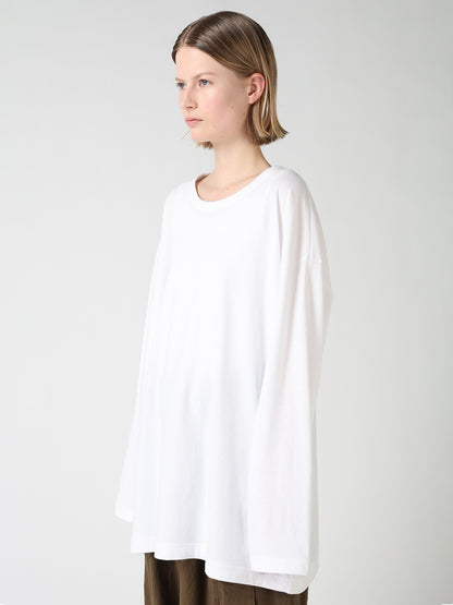 JERSEY RELAXED LONG SLEEVE T-SHIRT