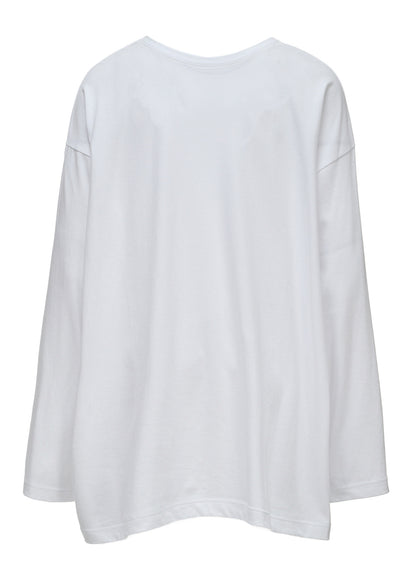 JERSEY RELAXED LONG SLEEVE T-SHIRT