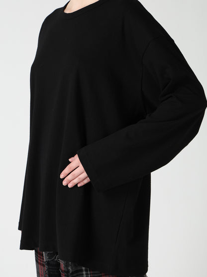 JERSEY RELAXED LONG SLEEVE T-SHIRT