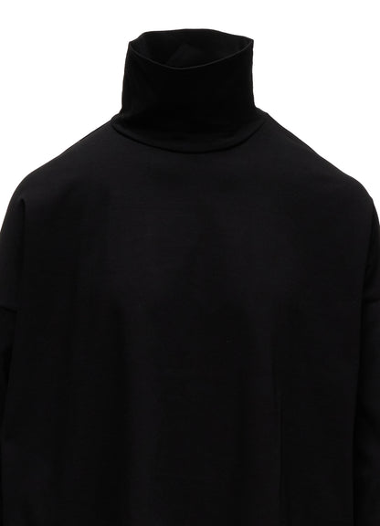 SUVIN JERSEY SHORT HIGH NECK T-SHIRT