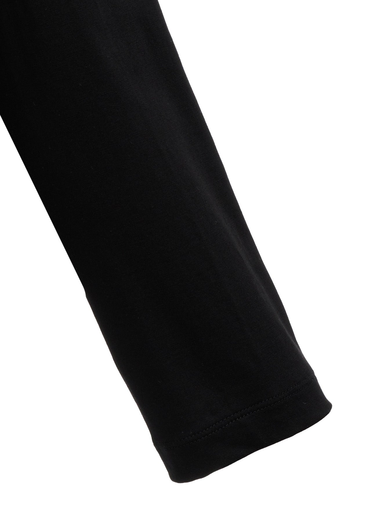 SUVIN JERSEY SHORT HIGH NECK T-SHIRT