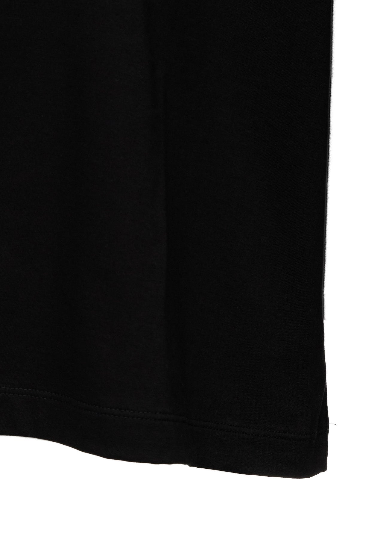 SUVIN JERSEY SHORT HIGH NECK T-SHIRT