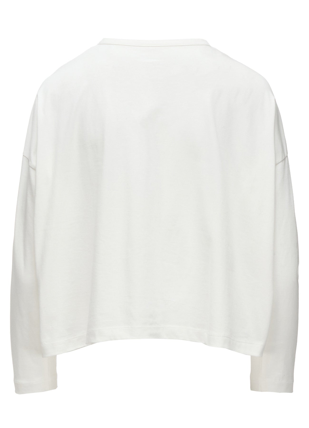 SUVIN JERSEY SHORT ROUND NECK CARDIGAN