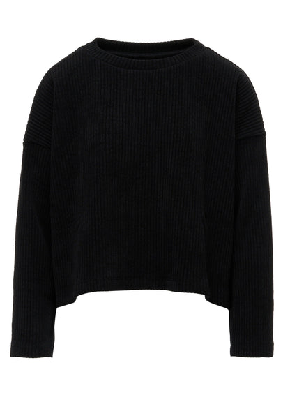 WIDE CORDUROY SHORT T-SHIRT