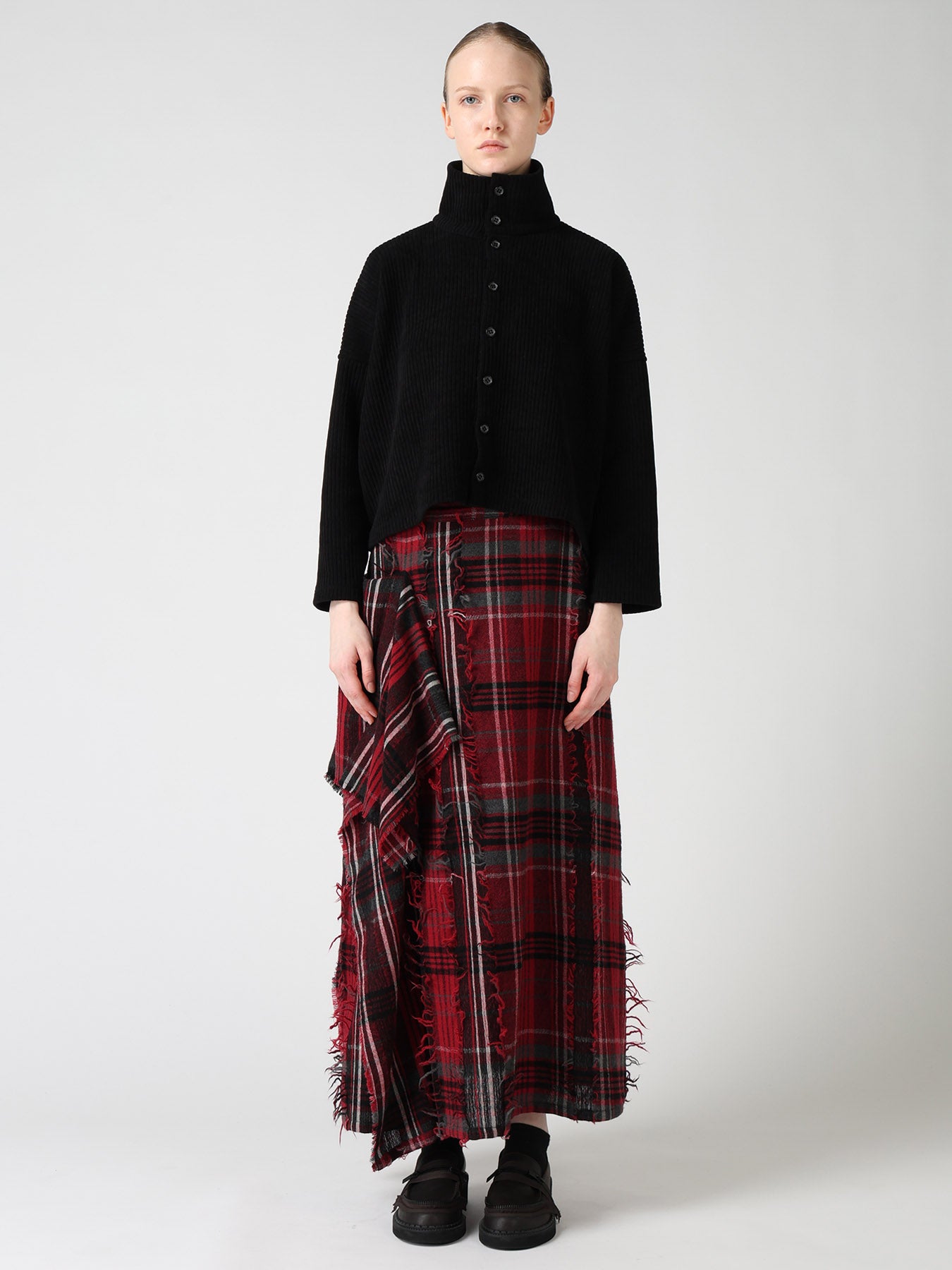 WIDE CORDUROY SHORT CARDIGAN – THE SHOP YOHJI YAMAMOTO