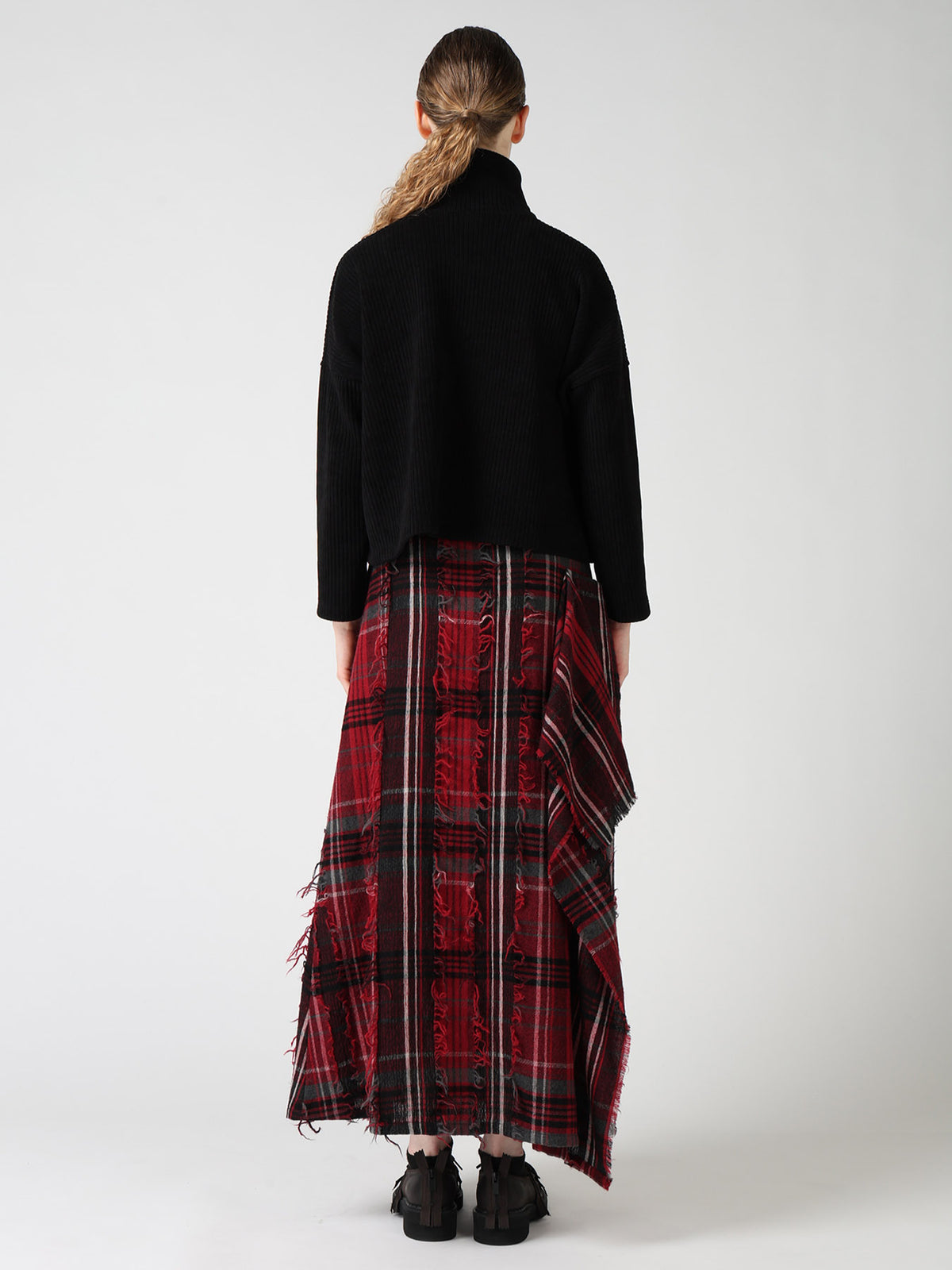 WIDE CORDUROY SHORT CARDIGAN