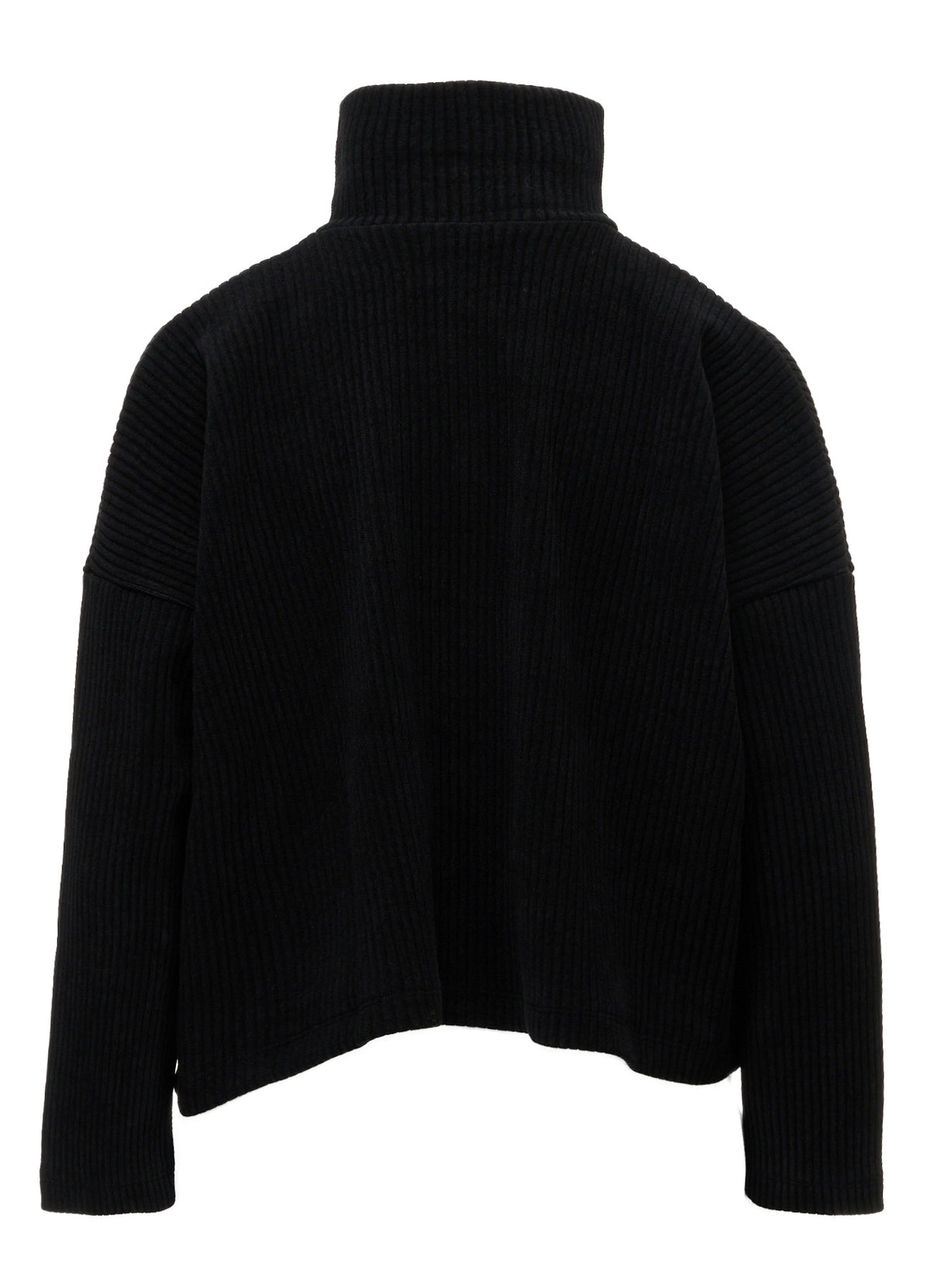 WIDE CORDUROY SHORT CARDIGAN