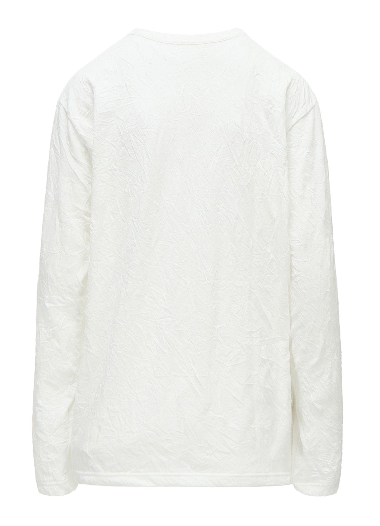 COTTON JERSEY Y'S STITCH LONG SLEEVE BIG T-SHIRT