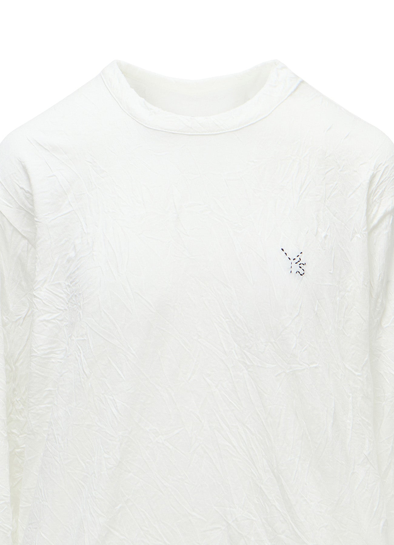 COTTON JERSEY Y'S STITCH LONG SLEEVE BIG T-SHIRT