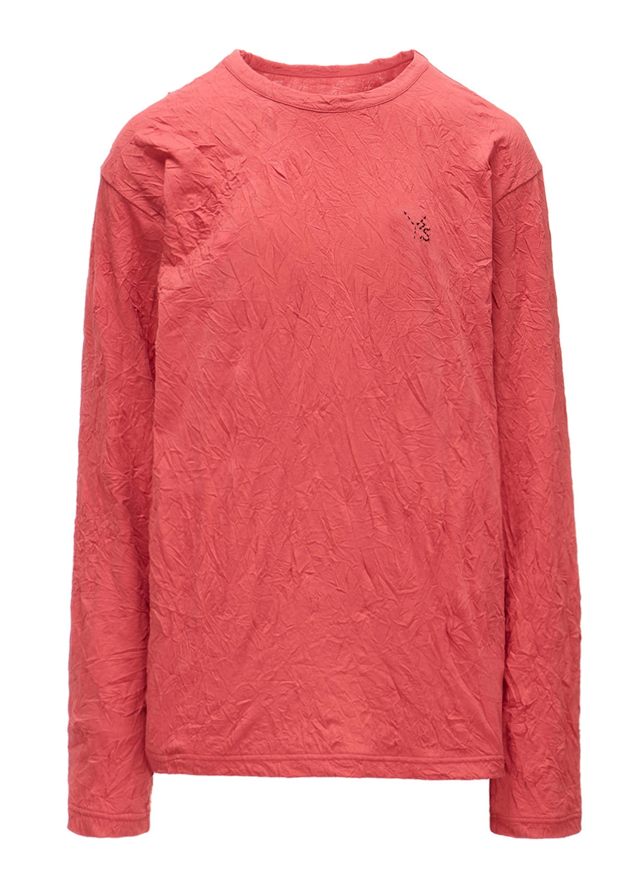COTTON JERSEY Y'S STITCH LONG SLEEVE BIG T-SHIRT