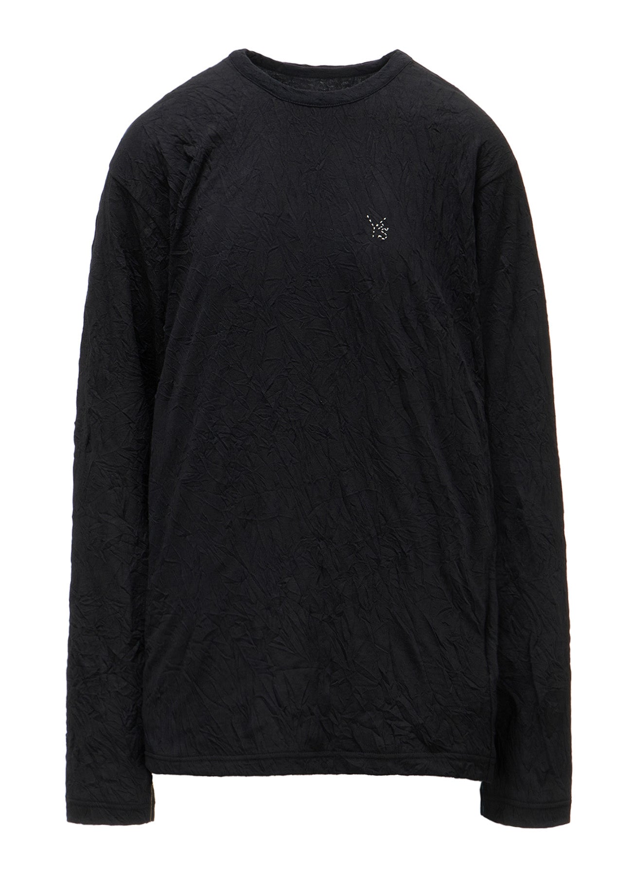 COTTON JERSEY Y'S STITCH LONG SLEEVE BIG T-SHIRT