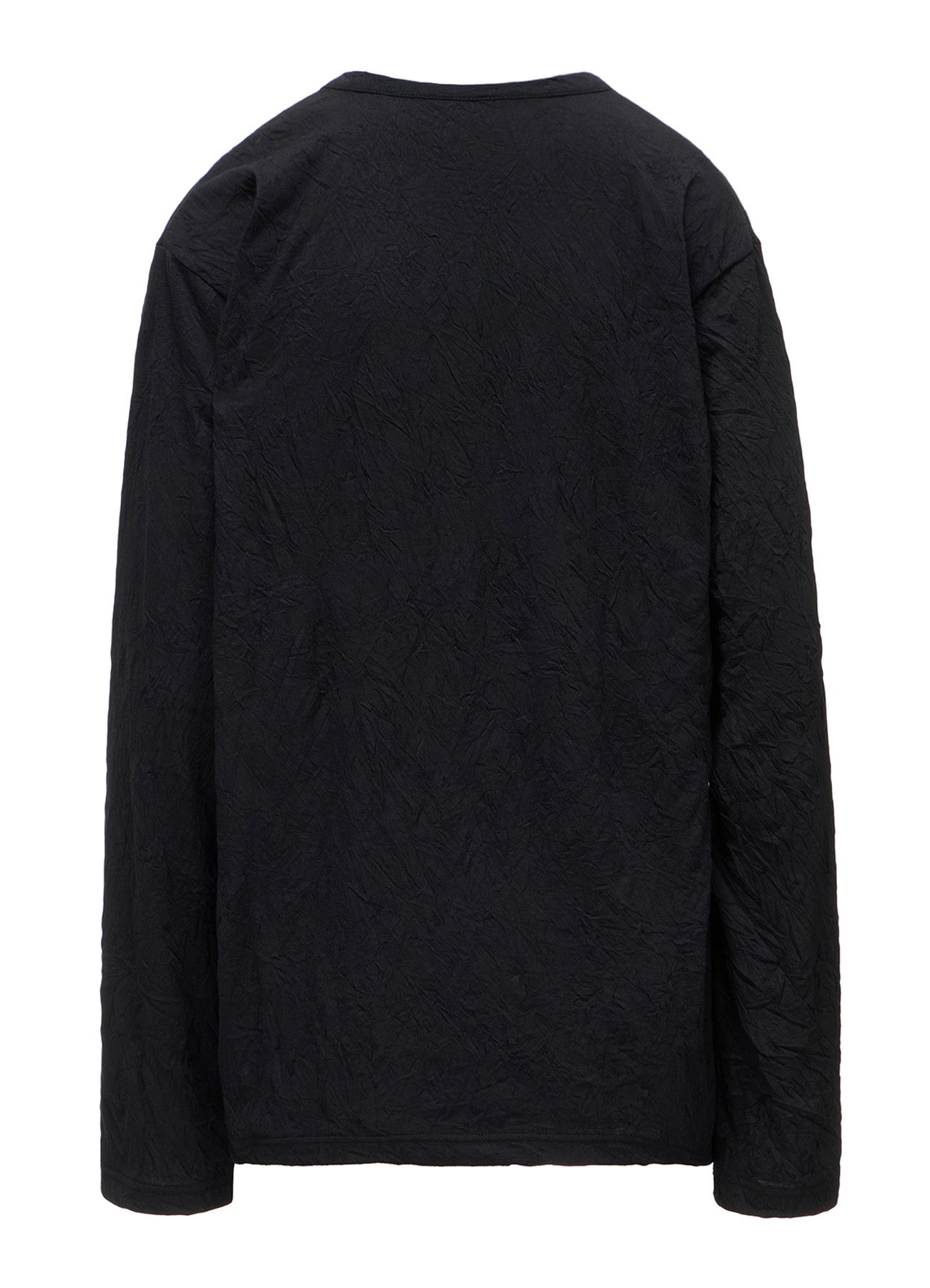 COTTON JERSEY Y'S STITCH LONG SLEEVE BIG T-SHIRT