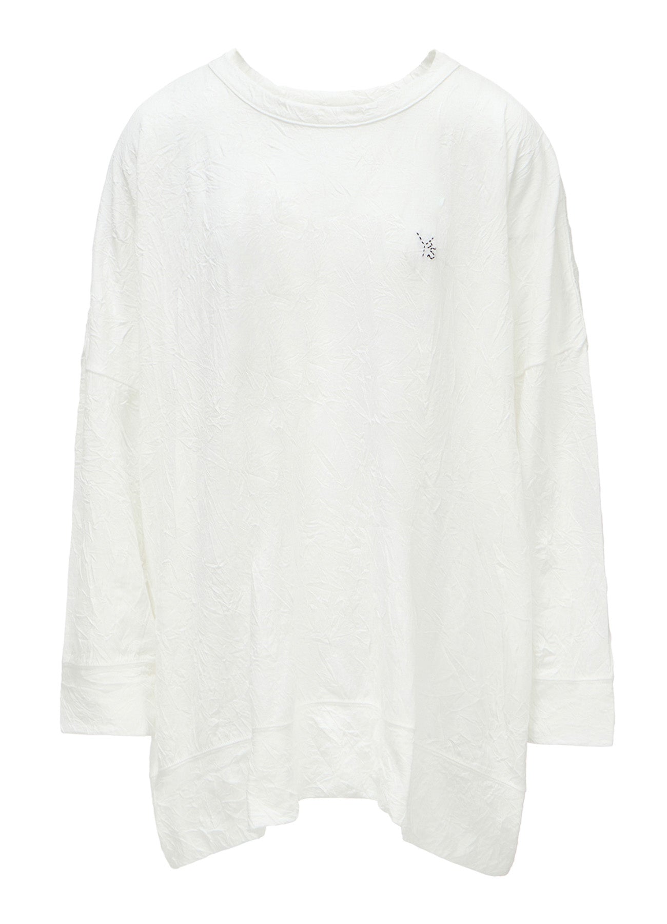 COTTON JERSEY Y'S STITCH OVERSIZED T-SHIRT