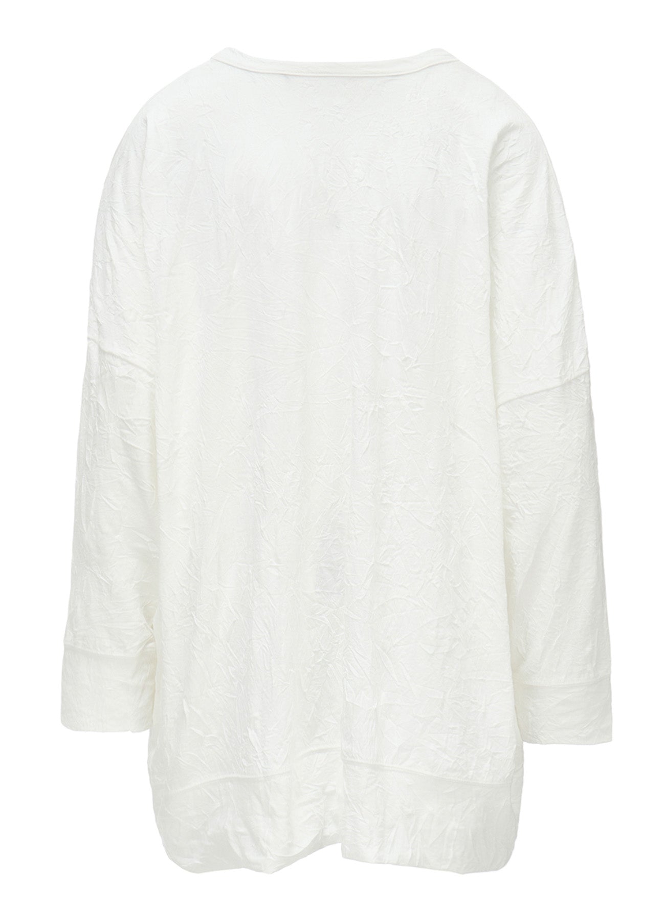 COTTON JERSEY Y'S STITCH OVERSIZED T-SHIRT