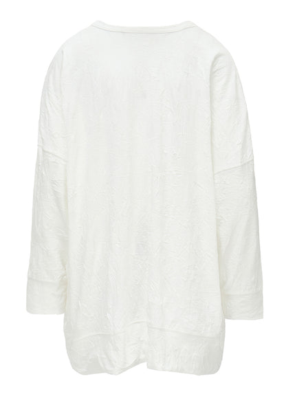 COTTON JERSEY Y'S STITCH OVERSIZED T-SHIRT