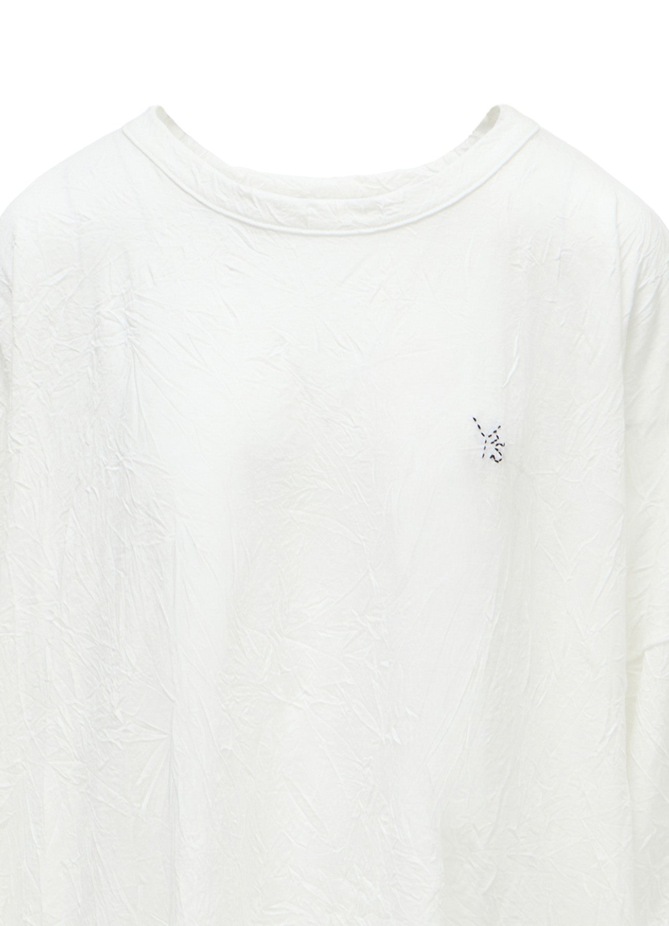 COTTON JERSEY Y'S STITCH OVERSIZED T-SHIRT