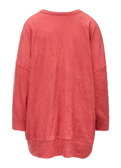 COTTON JERSEY Y'S STITCH OVERSIZED T-SHIRT