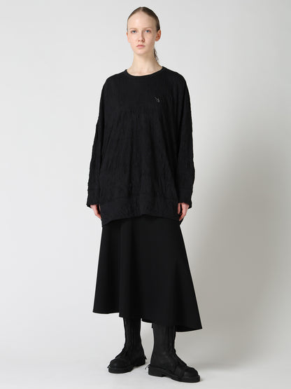 COTTON JERSEY Y'S STITCH OVERSIZED T-SHIRT