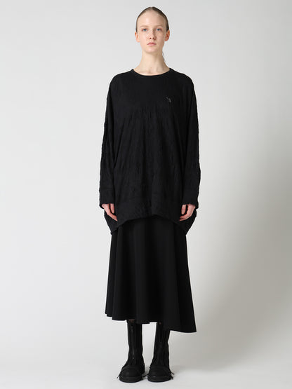 COTTON JERSEY Y'S STITCH OVERSIZED T-SHIRT