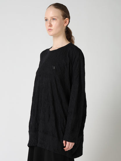 COTTON JERSEY Y'S STITCH OVERSIZED T-SHIRT
