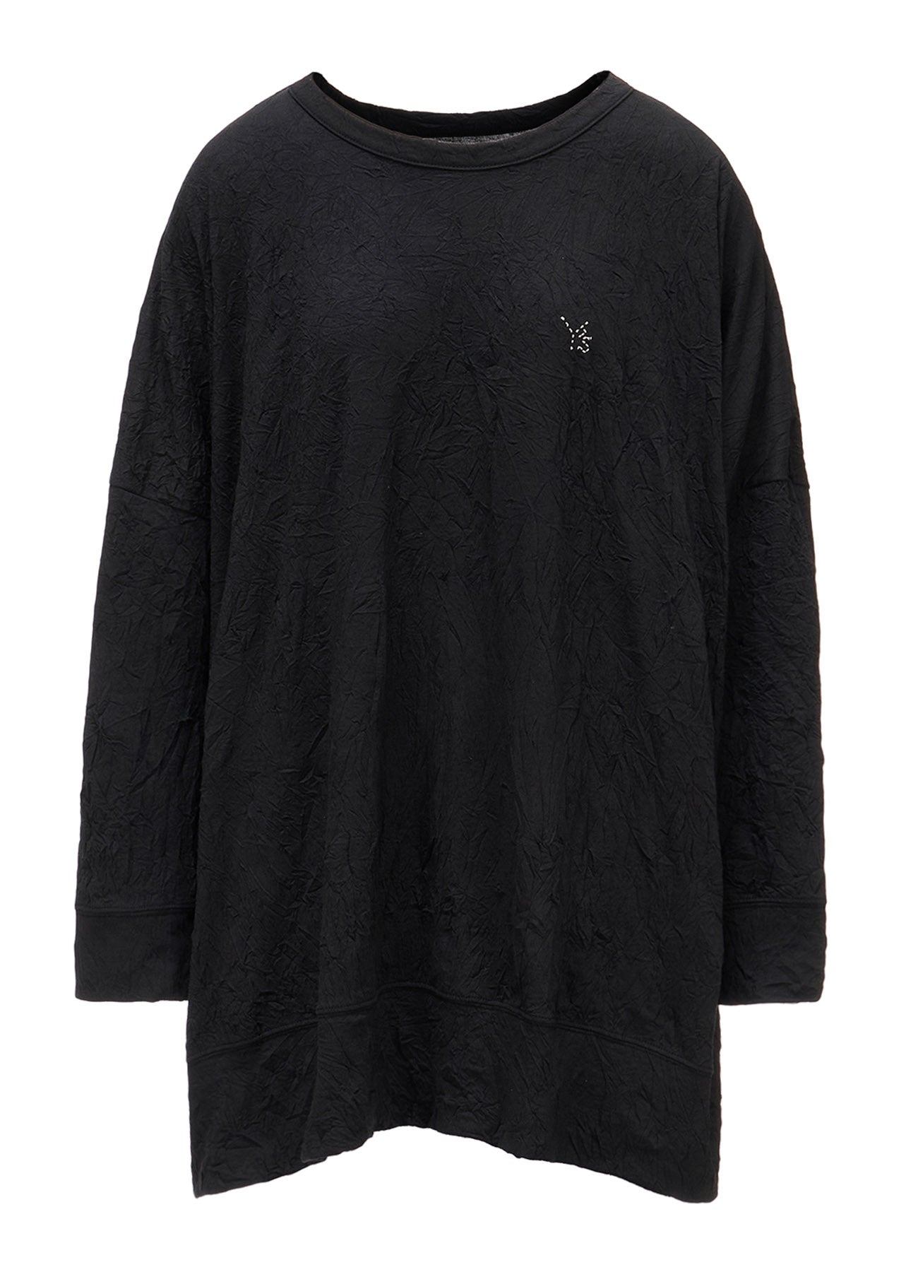 COTTON JERSEY Y'S STITCH OVERSIZED T-SHIRT