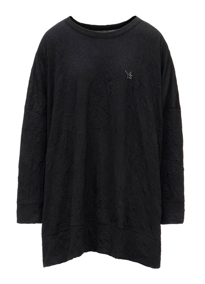 COTTON JERSEY Y'S STITCH OVERSIZED T-SHIRT