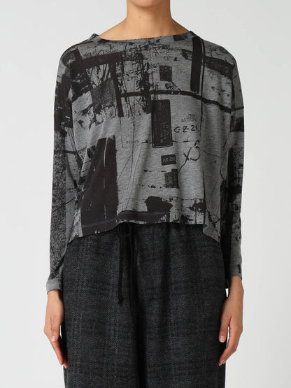 "DESOLATE CITY" JERSEY SHORT T-SHIRT