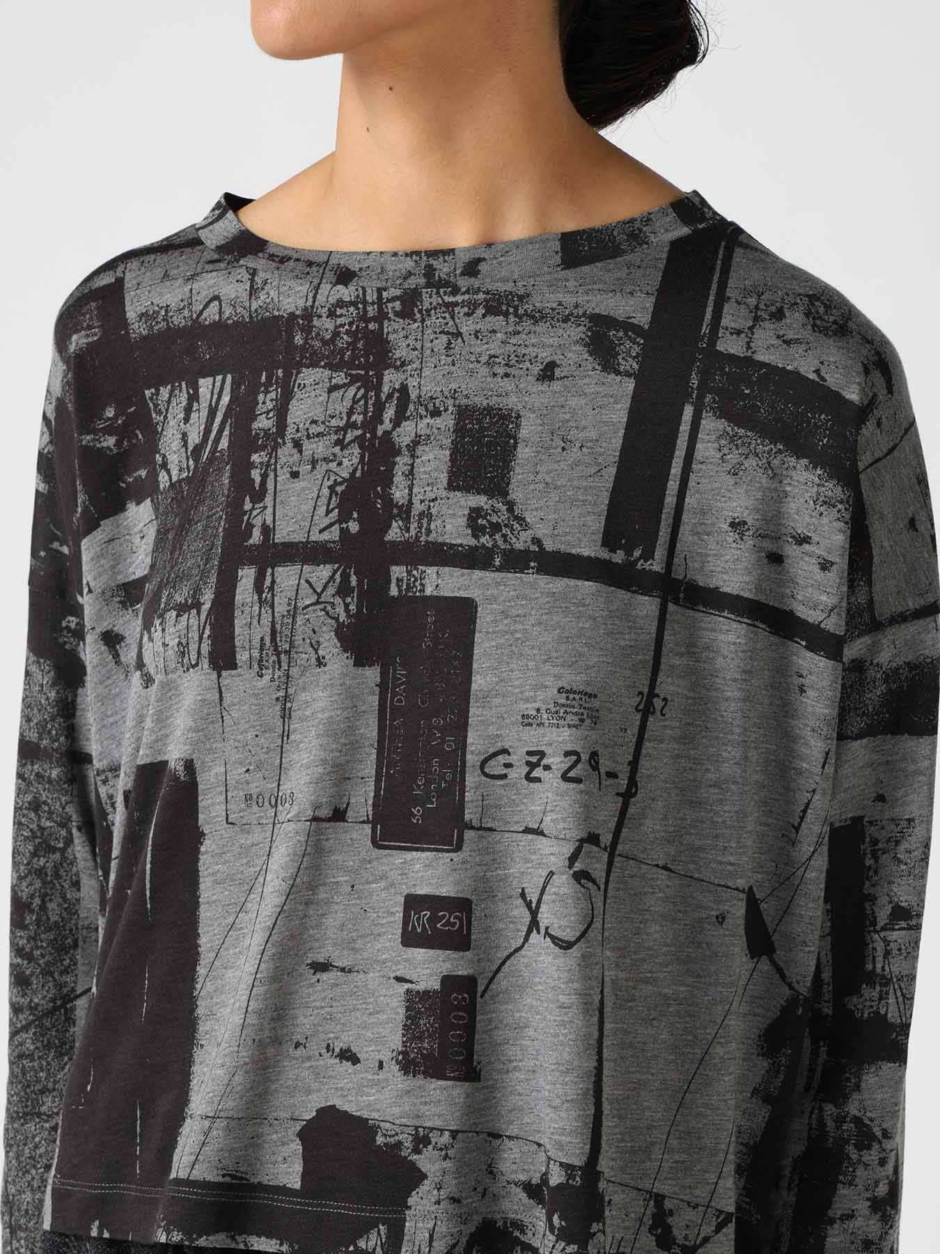 "DESOLATE CITY" JERSEY SHORT T-SHIRT