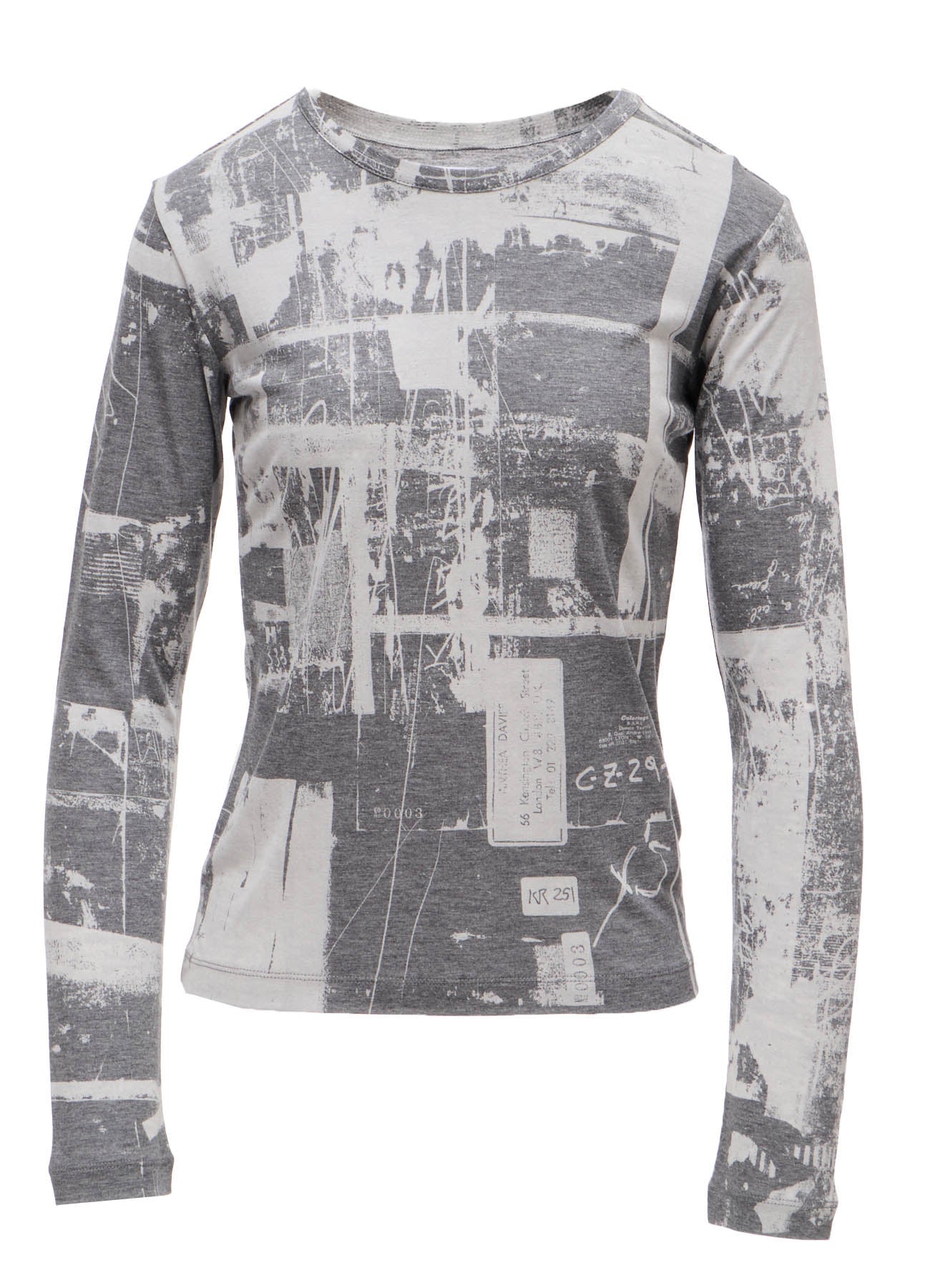 "DESOLATE CITY" JERSEY LONG SLEEVE T-SHIRT