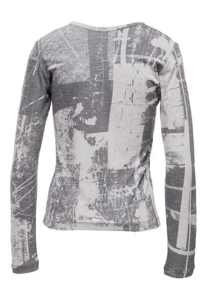 "DESOLATE CITY" JERSEY LONG SLEEVE T-SHIRT