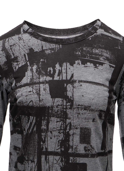 "DESOLATE CITY" JERSEY LONG SLEEVE T-SHIRT