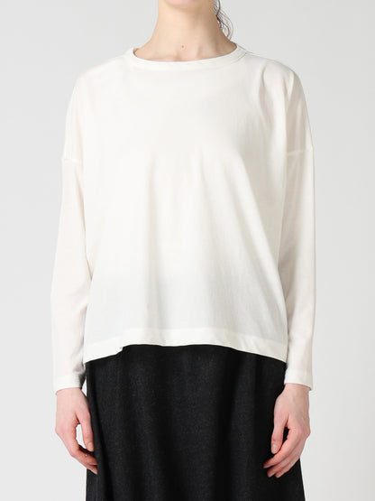 HARD TWISTED JERSEY ROUND NECK SHORT T-SHIRT