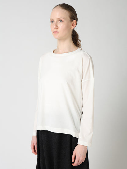 HARD TWISTED JERSEY ROUND NECK SHORT T-SHIRT