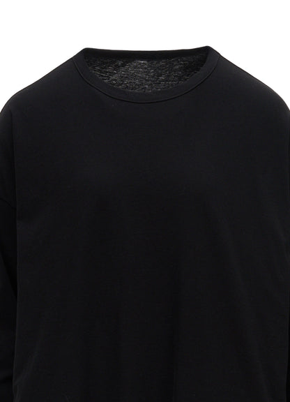 HARD TWISTED JERSEY ROUND NECK SHORT T-SHIRT