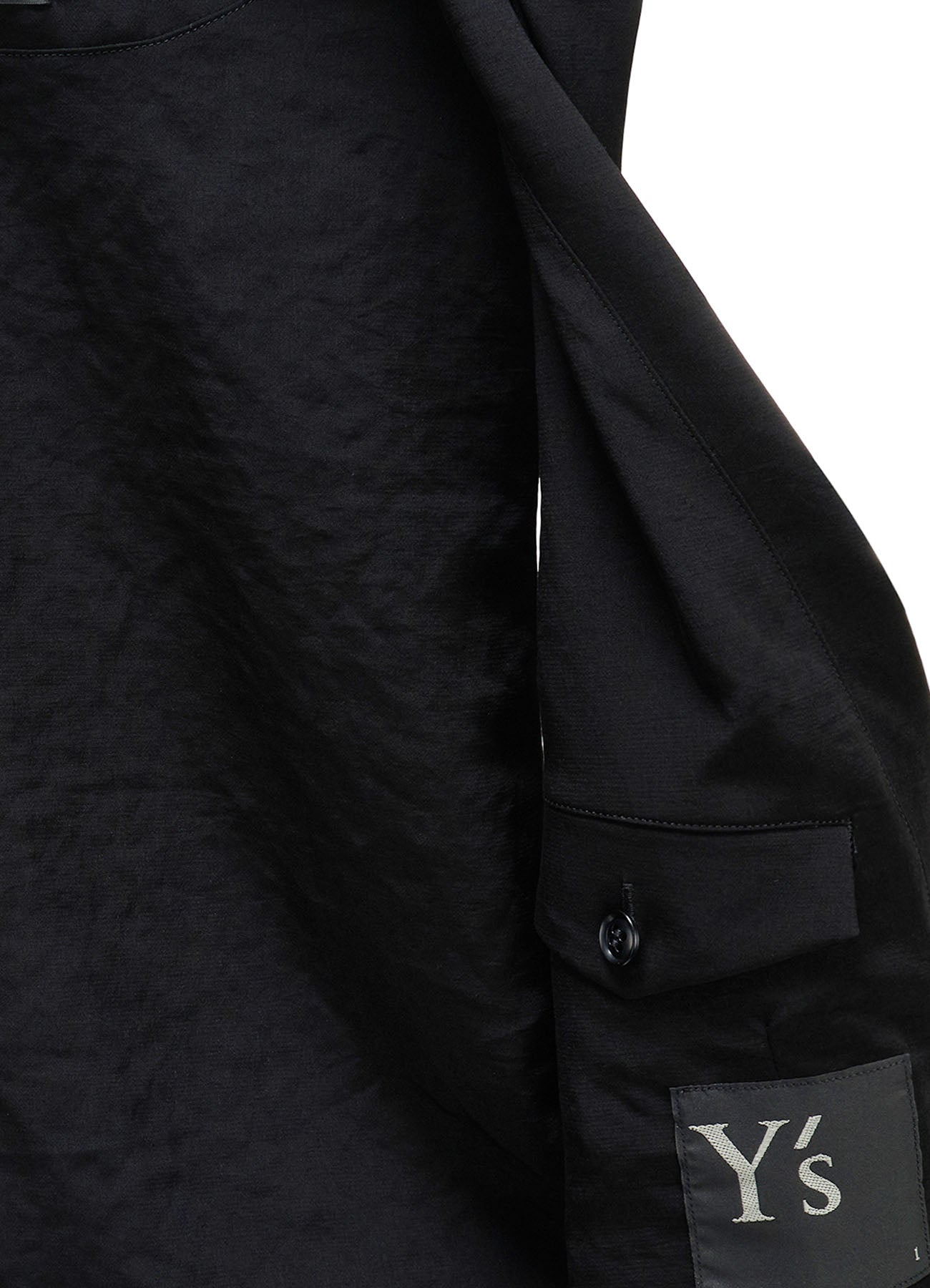 TA/PE CREPE DE CHINE COLLARLESS VEST