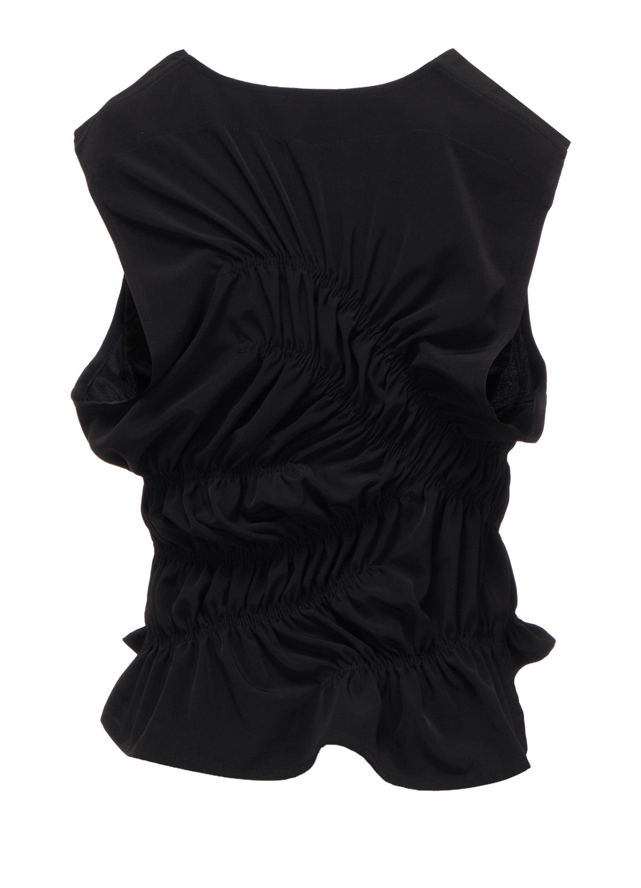 TA/PE SUPER VIYON TUSSER GATHERED VEST