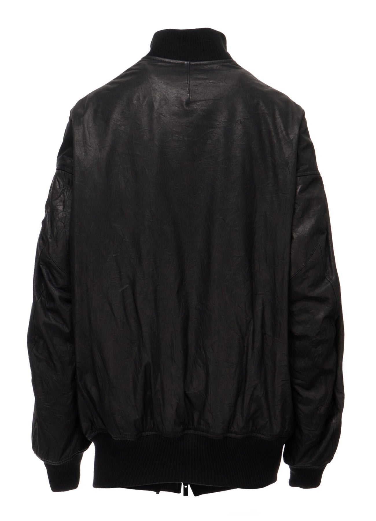 SOFT LEATHER DOUBLE ZIP BLOUSON – THE SHOP YOHJI YAMAMOTO
