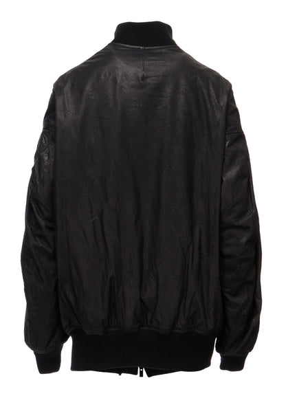 SOFT LEATHER DOUBLE ZIP BLOUSON