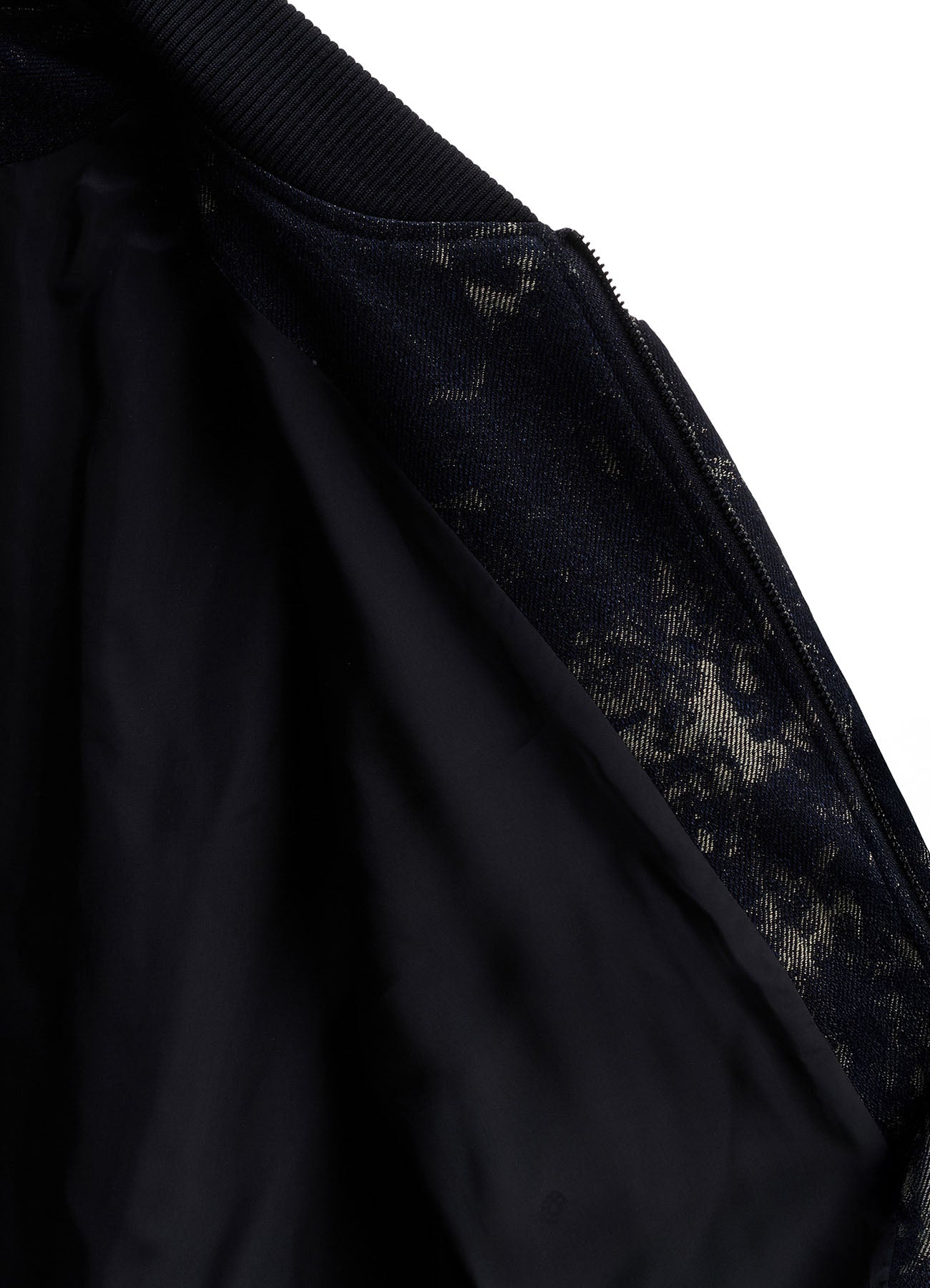 DENIM JACQUARD BLOUSON