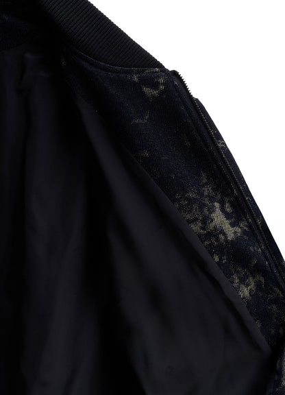 DENIM JACQUARD BLOUSON