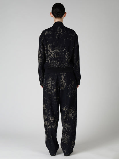 DENIM JACQUARD BLOUSON