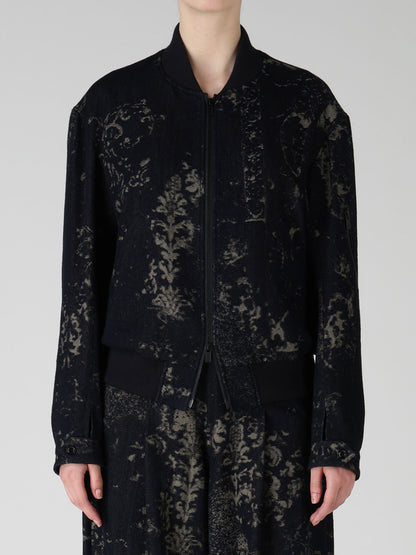 DENIM JACQUARD BLOUSON
