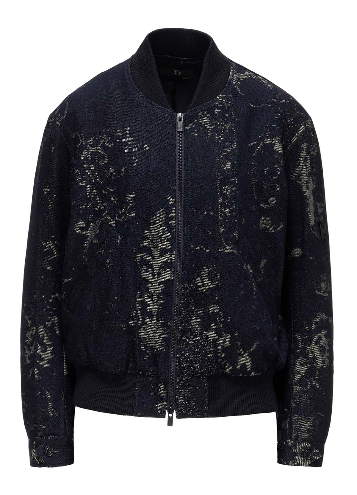 DENIM JACQUARD BLOUSON