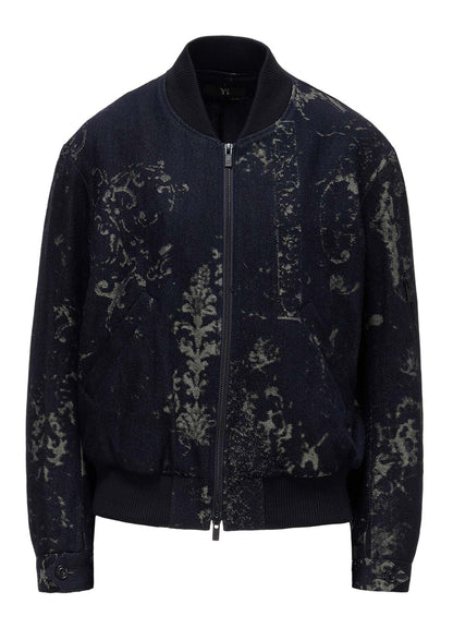 DENIM JACQUARD BLOUSON